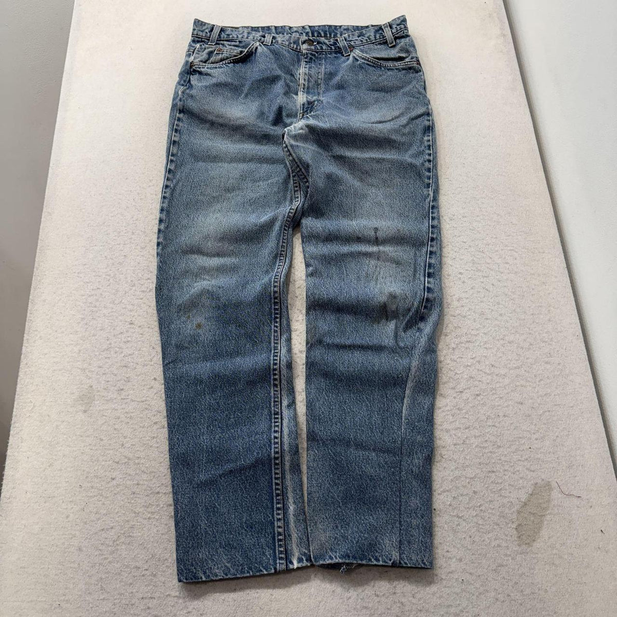 Vintage 90s Faded Baggy Open Leg Jeans