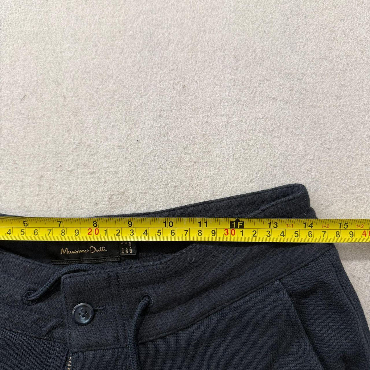 Vintage Y2K 2000's Massimo Dutti Navy Baggy Track Pants
