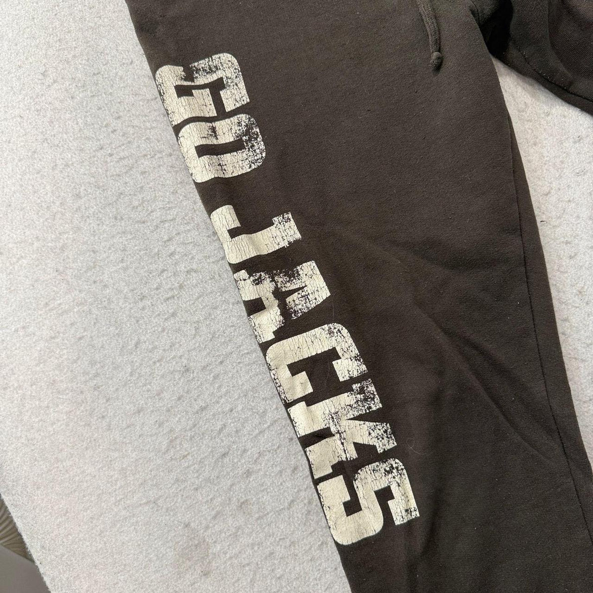Vintage Y2K 2000's League Black Baggy Track Pants