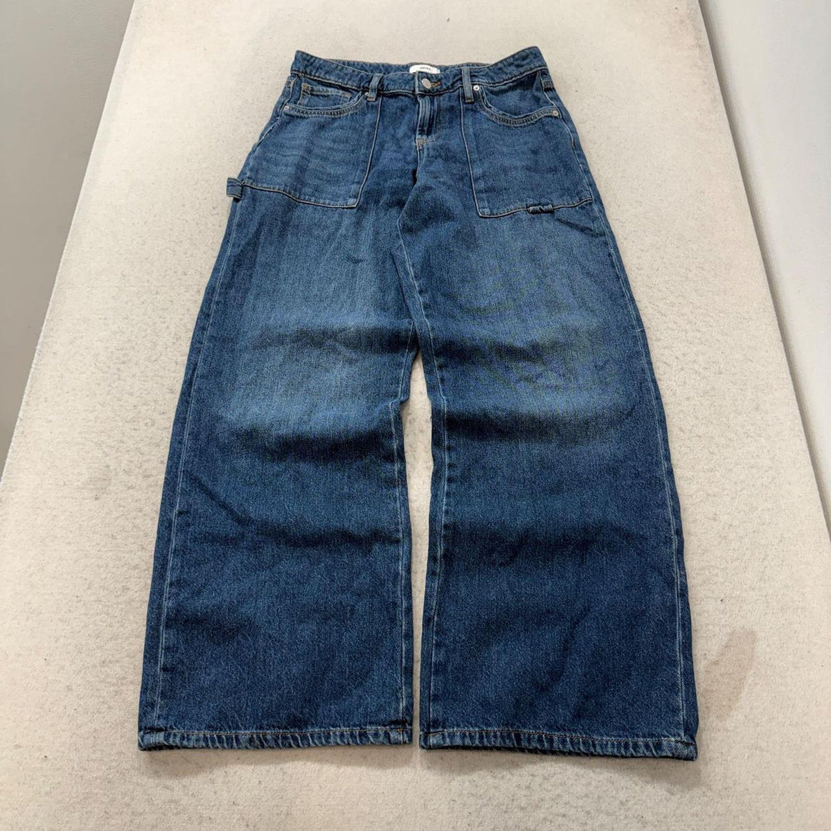 Vintage Y2K 2000's Forever 21 Faded Open Leg Jeans