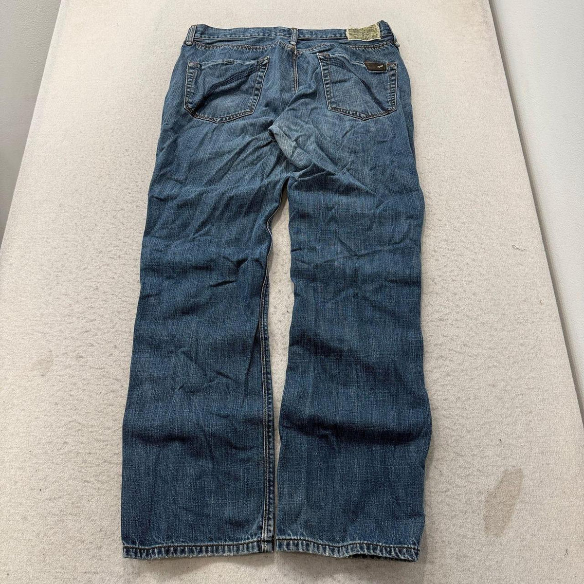 Vintage Y2K 2000's Fubu Faded Baggy Open Leg Jeans