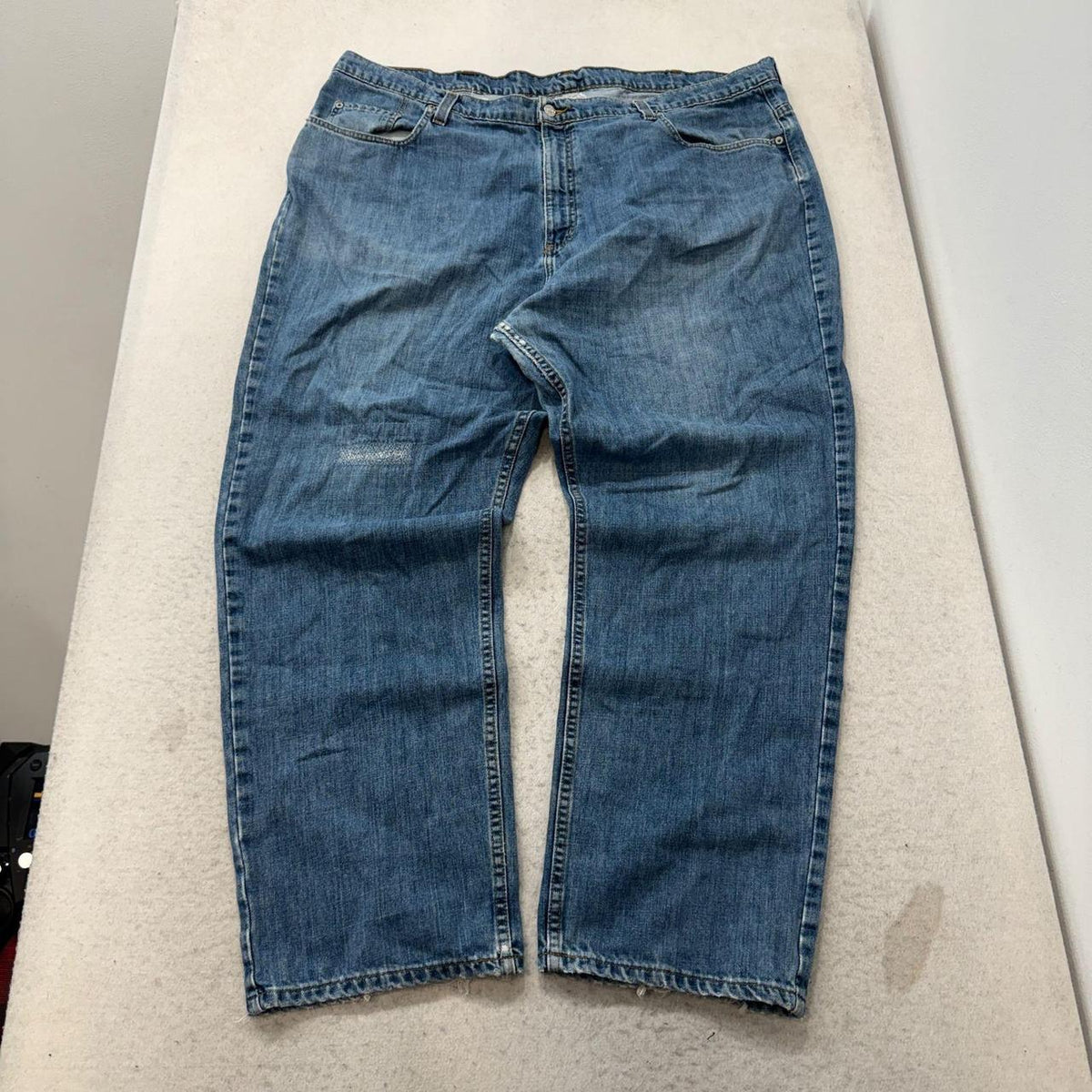 Vintage Y2K 2000's Faded Distressed Open Leg Jeans