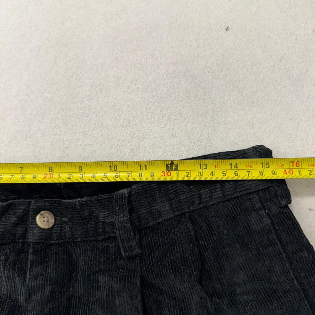 Vintage Y2K 2000's Black Baggy Corduroy Pants