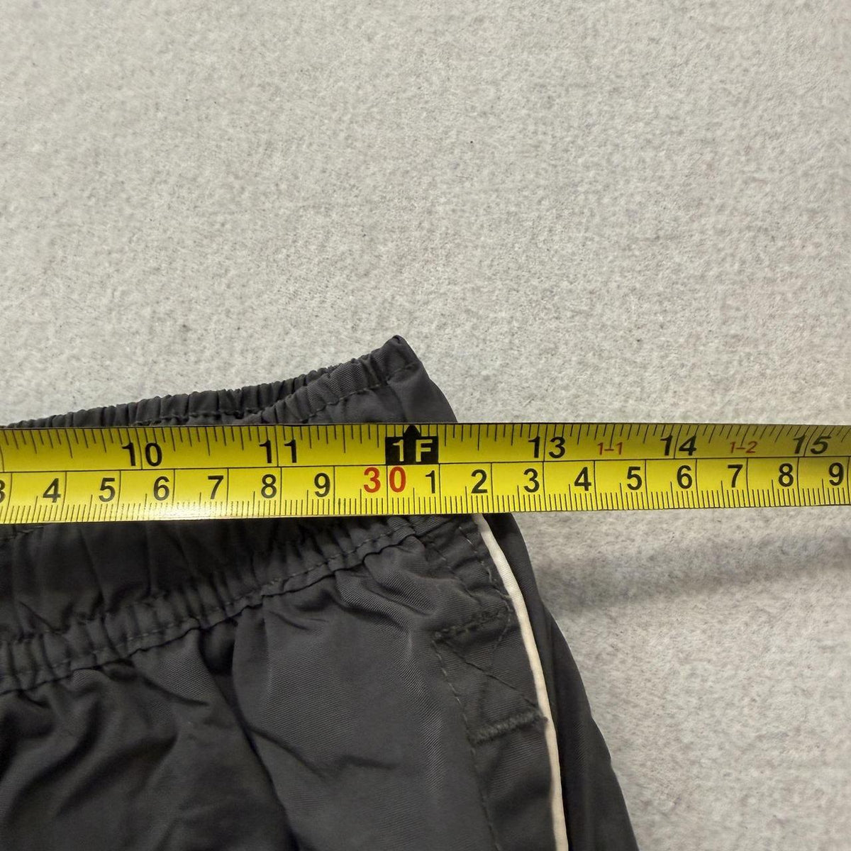Vintage Y2K 2000's Women's Black Baggy Nylon Track Pants