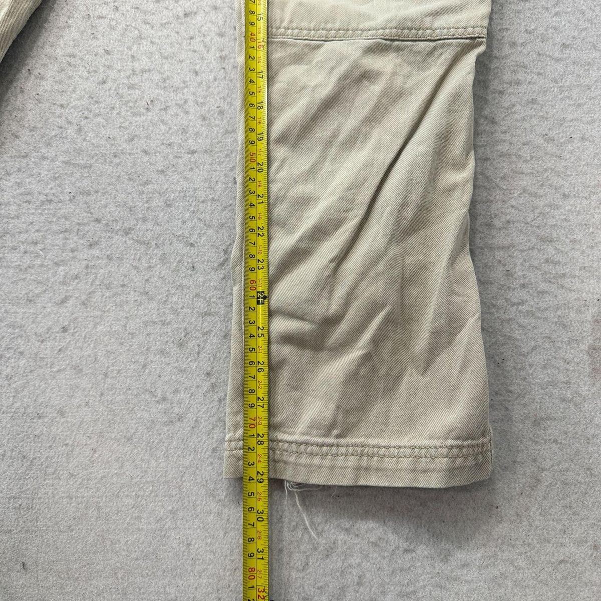Vintage Y2K 2000's Garage Khaki Baggy Cargo Pants