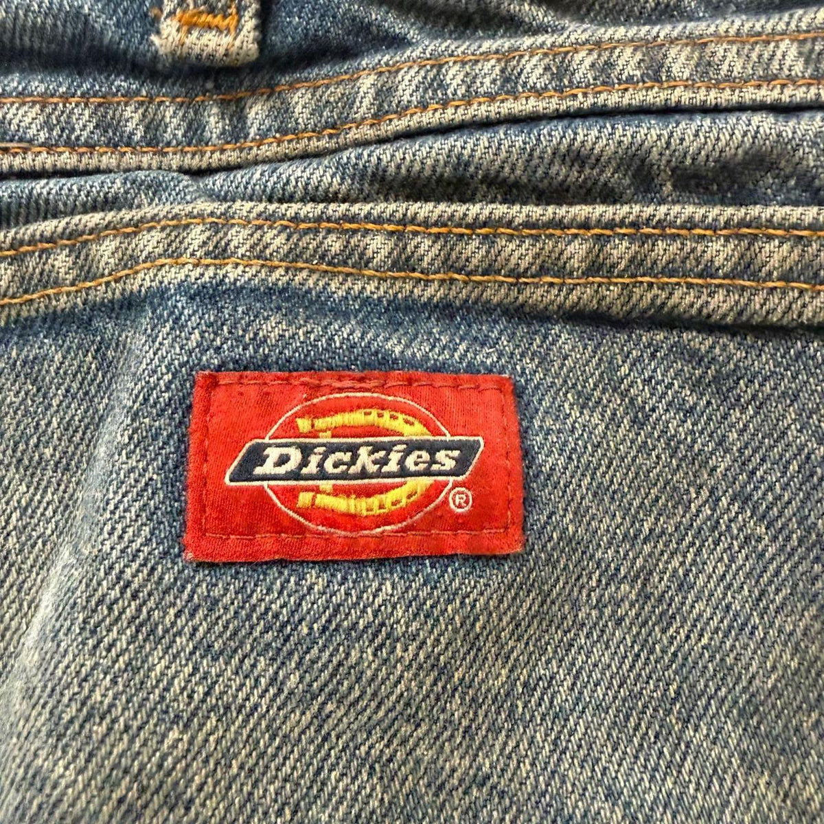 Vintage 90s Faded Distressed Open Leg Jeans