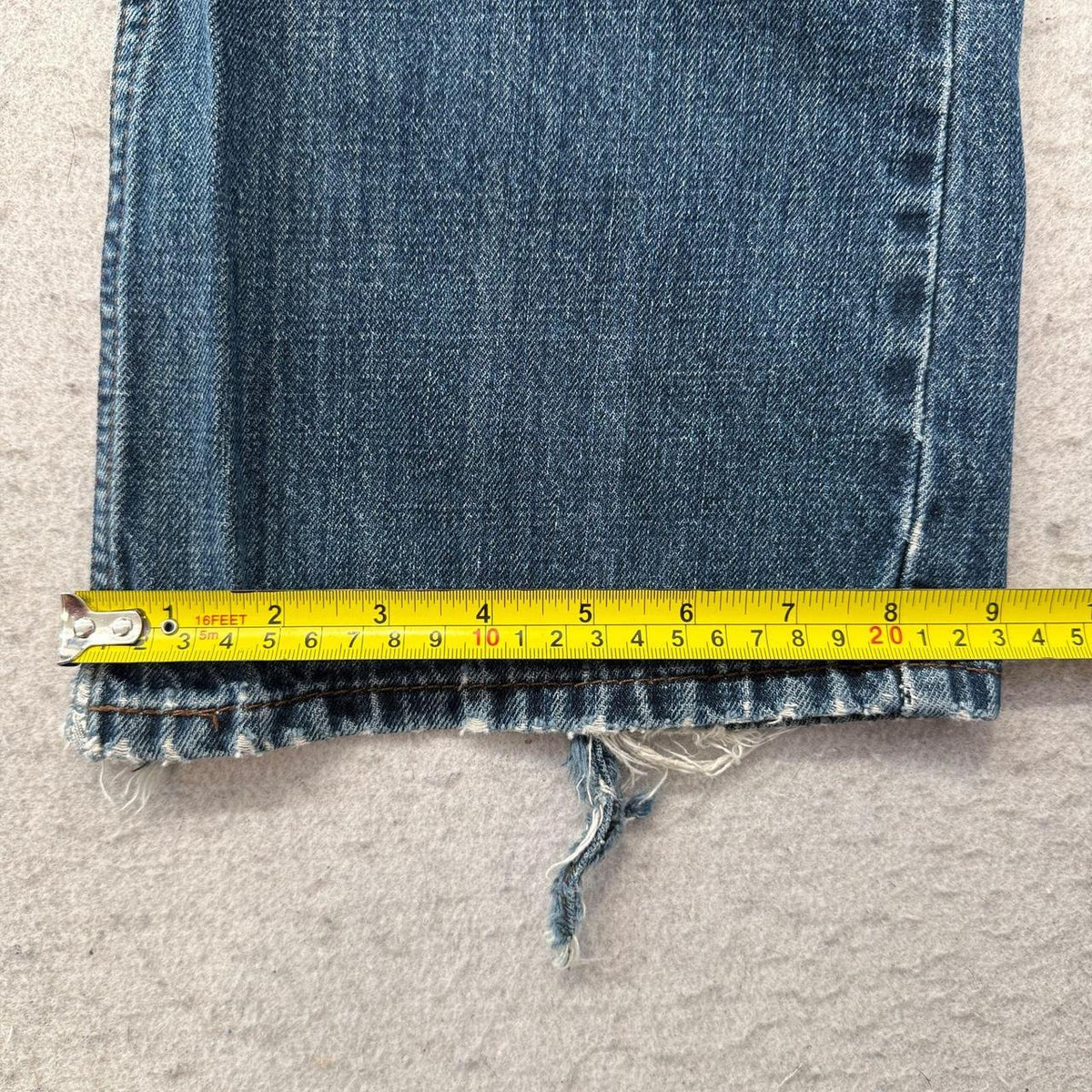 Vintage Y2K 2000's Faded Open Leg Jeans