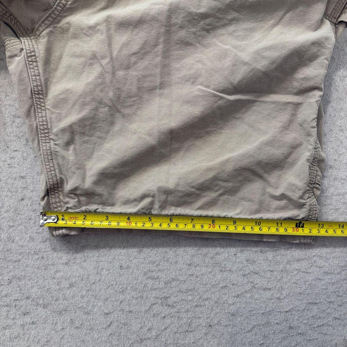Vintage Y2K 2000's Carhartt Tan Baggy Cargo Shorts