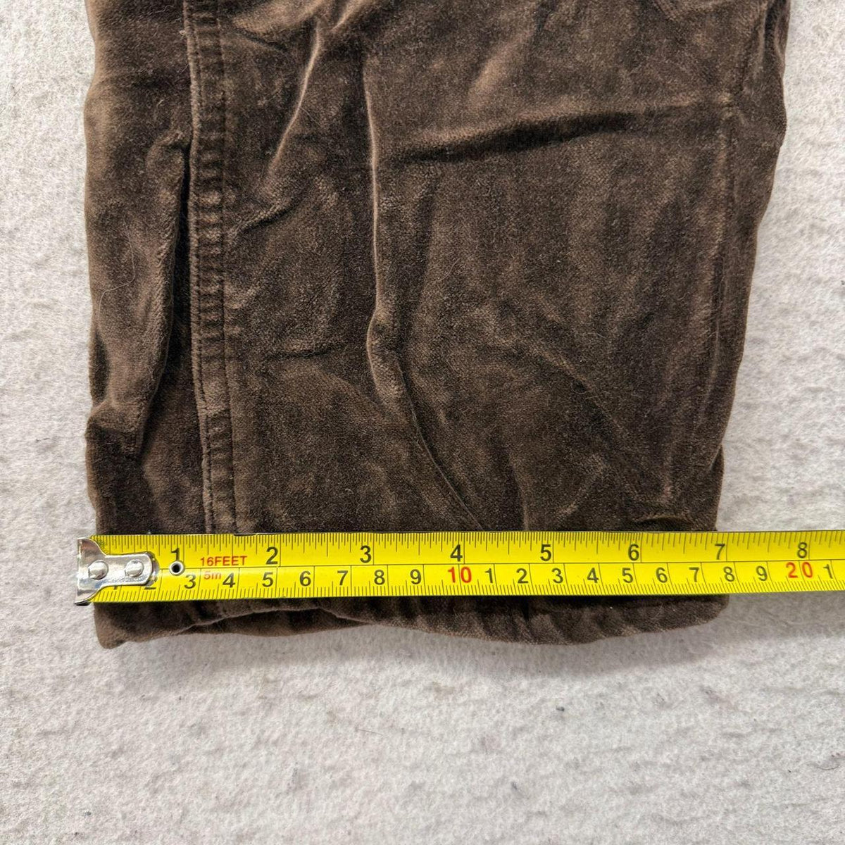 Vintage 90s Women's Sostanza Brown Corduroy Baggy Pants