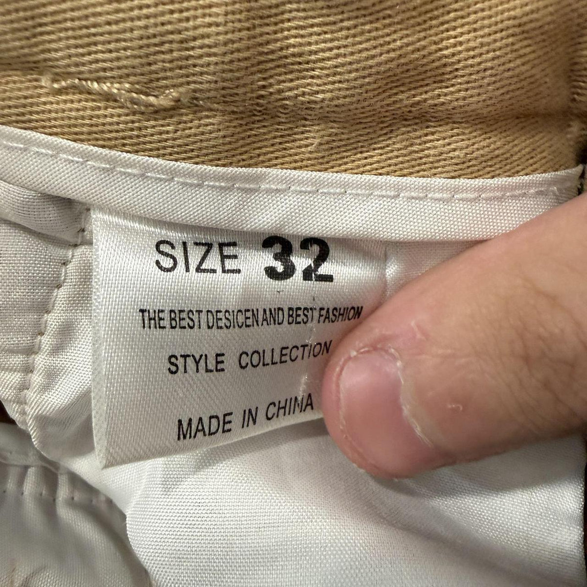 Vintage Y2K 2000's Polo Ralph Lauren Khaki Tan Baggy Chino Shorts