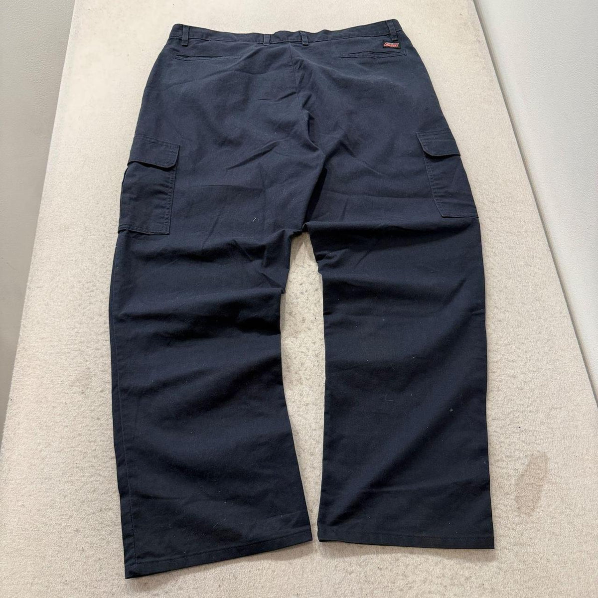 Vintage Y2K 2000's Navy Baggy Faded Cargo Pants