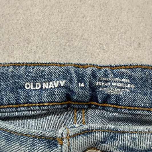 Vintage Y2K 2000's Old Navy Faded Open Leg Jeans