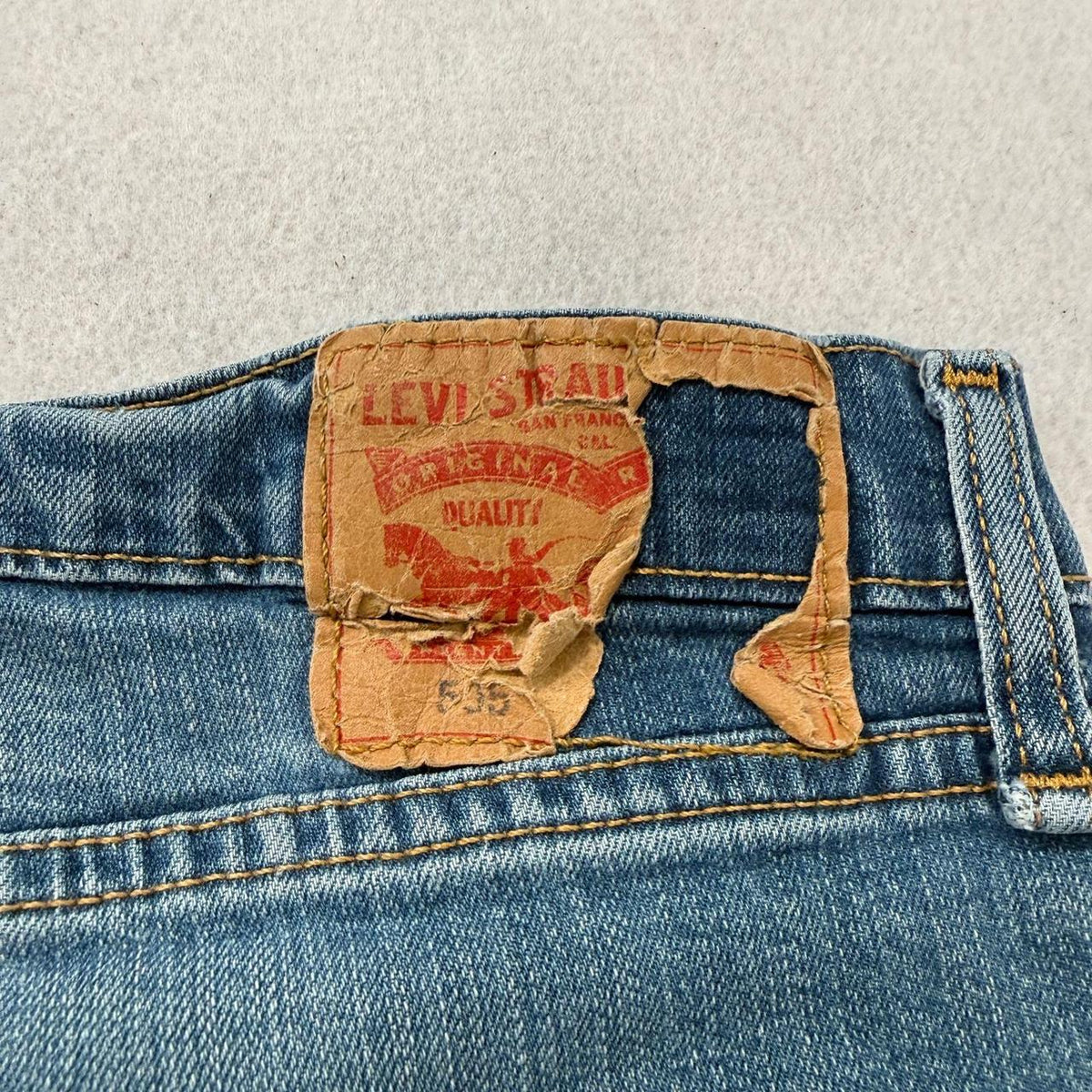 Vintage Y2K 2000's Faded Open Leg Jeans