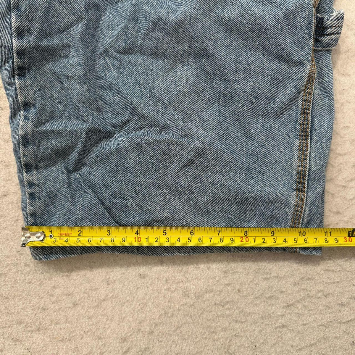 Vintage 90s Baggy Faded Denim Shorts