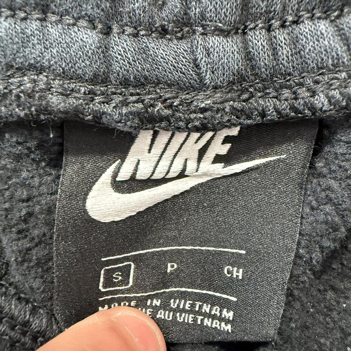 Vintage Y2K 2000's Nike Black Baggy Track Pants
