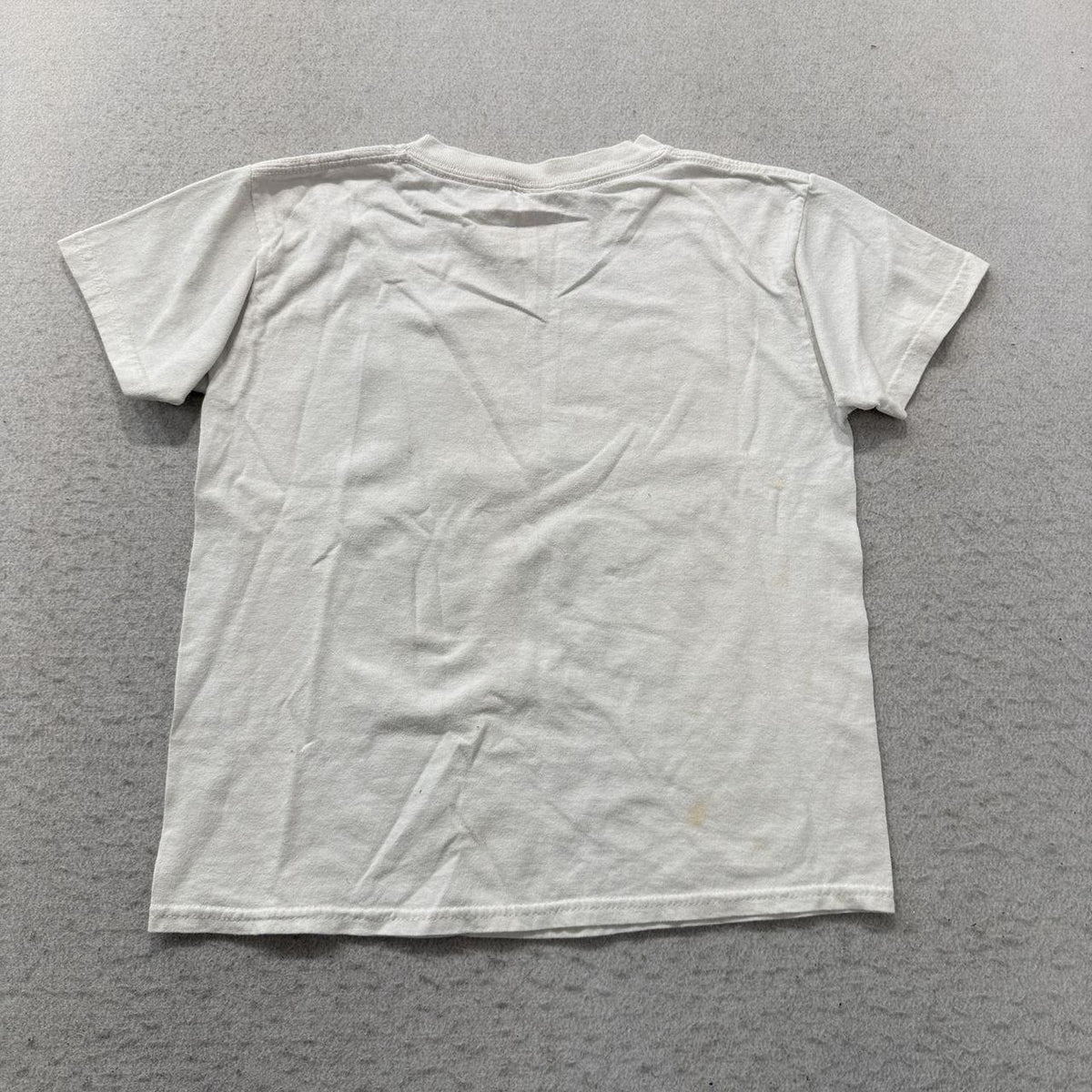 Vintage 90s Faded Cream Graphic Tee Bear Ski Mountain