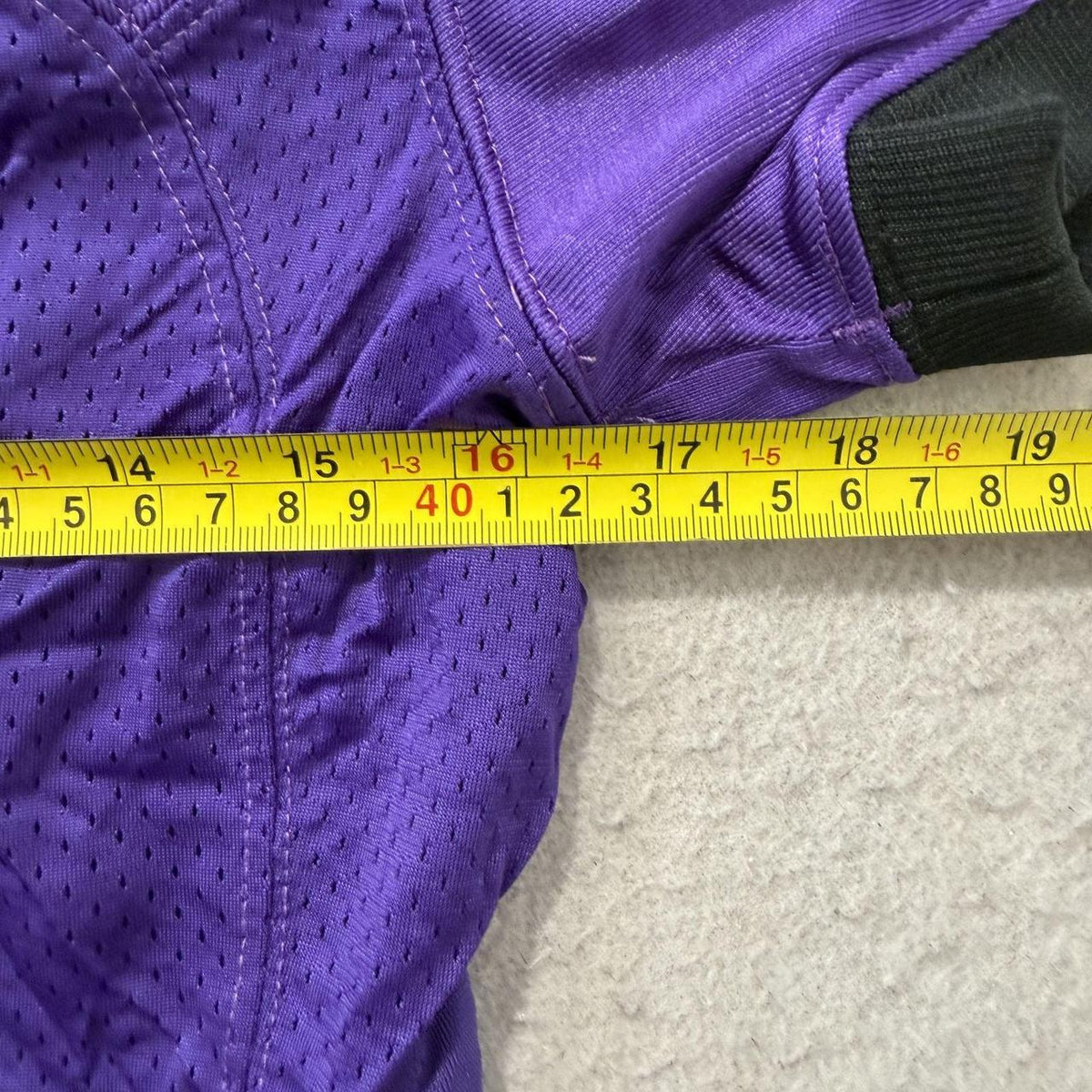 Vintage Y2K 2000's Nike Purple Boxy Graphic Football Jersey