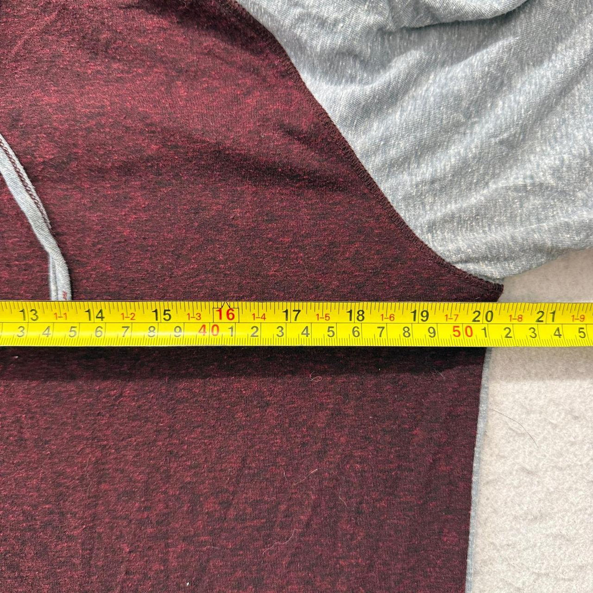 Vintage Y2K 2000's Burnside Maroon Oversized Blank Pullover Hoodie