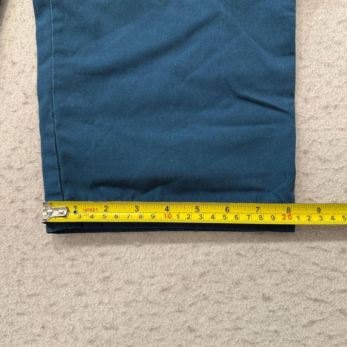 Vintage Y2K 2000's Teal Blue Open Leg Cargo Pants
