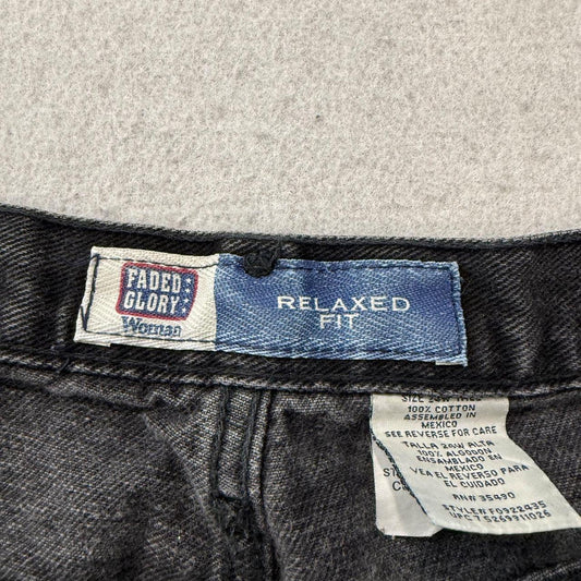 Faded Glory Black Denim Jeans, size W38 – photo 2 of 7