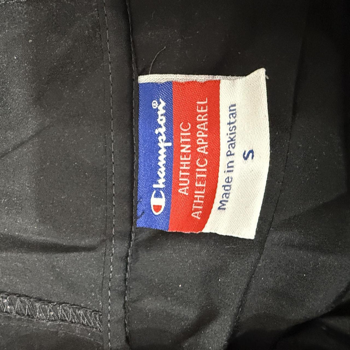 Vintage Y2K 2000's Champion Black Oversized Air Force Windbreaker
