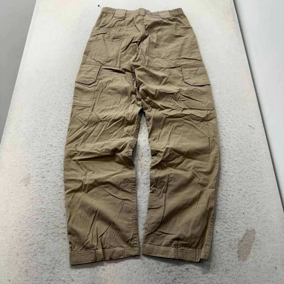 Vintage Y2K 2000's Bullwhip Khaki Baggy Cargo Tactical Pants