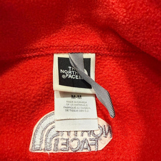 Vintage Y2K 2000's The North Face Red Zip Up Fleece Jacket
