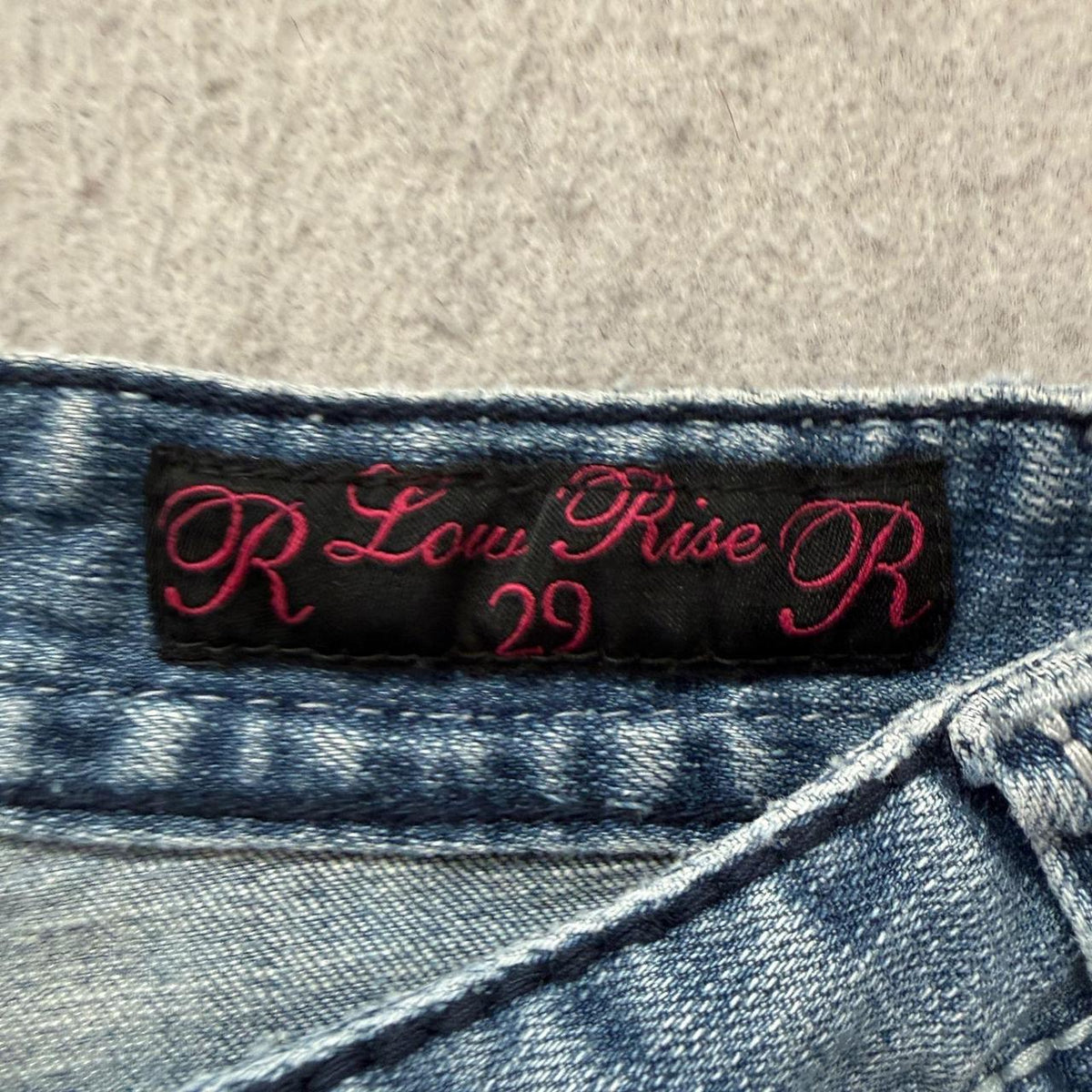 Vintage Y2K 2000's Rock & Rise Faded Open Leg Jeans