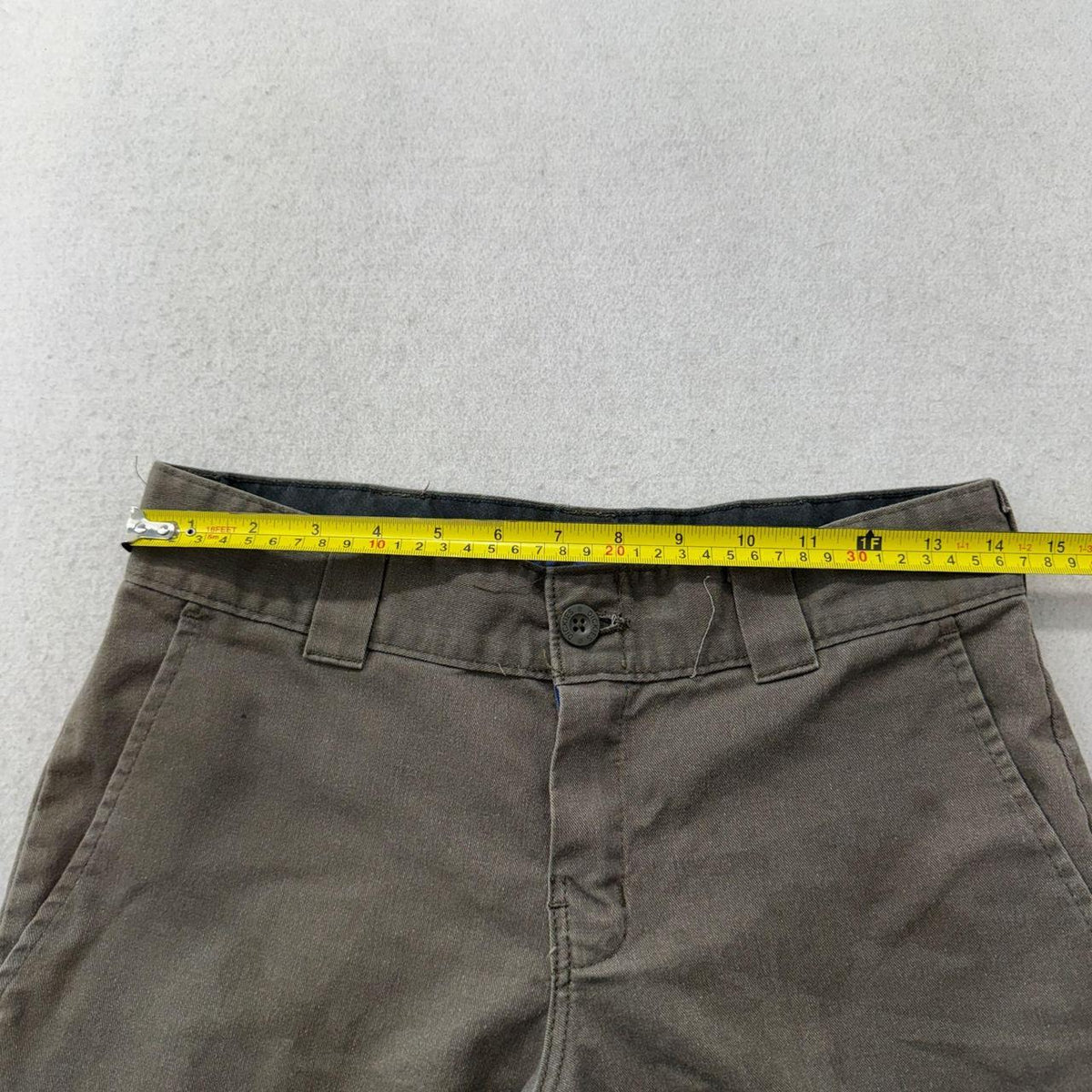 Vintage Y2K 2000's Dickies Olive Baggy Faded Cargo Pants