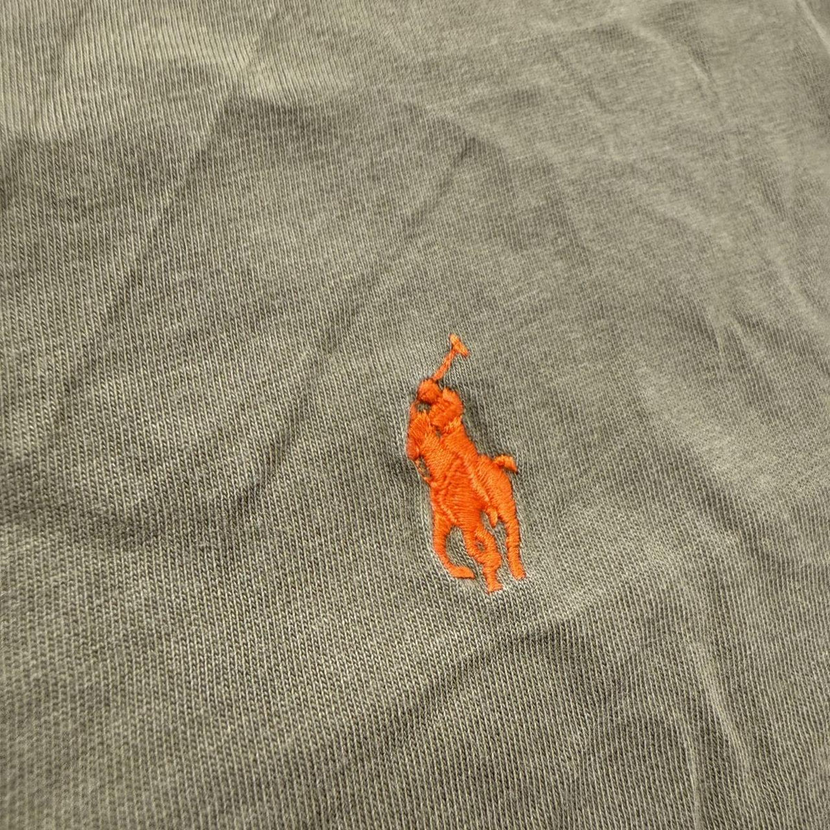 Vintage Y2K 2000's Polo Ralph Lauren Sage Green Boxy Blank Tee