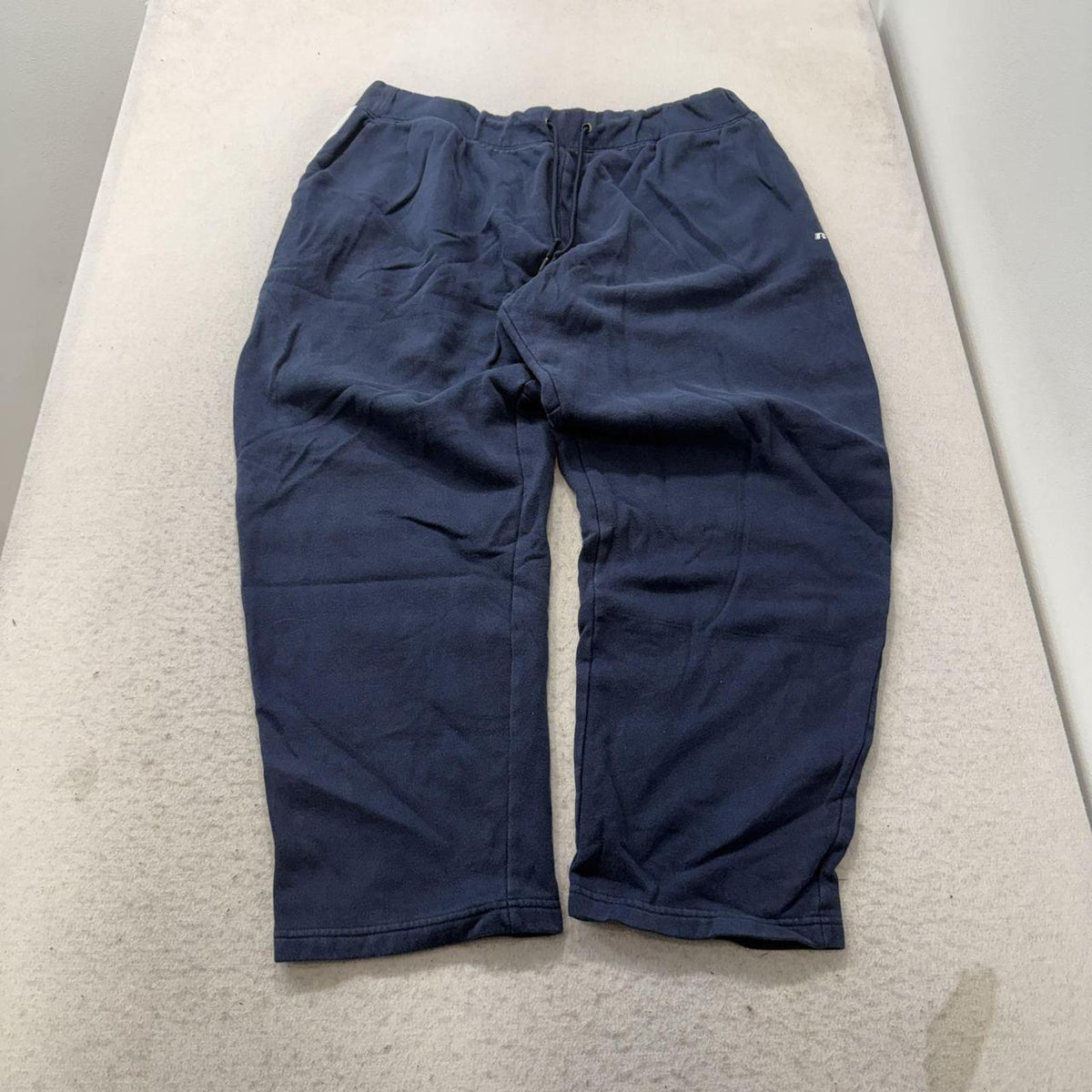 Vintage Y2K 2000's Russell Navy Baggy Sweatpants