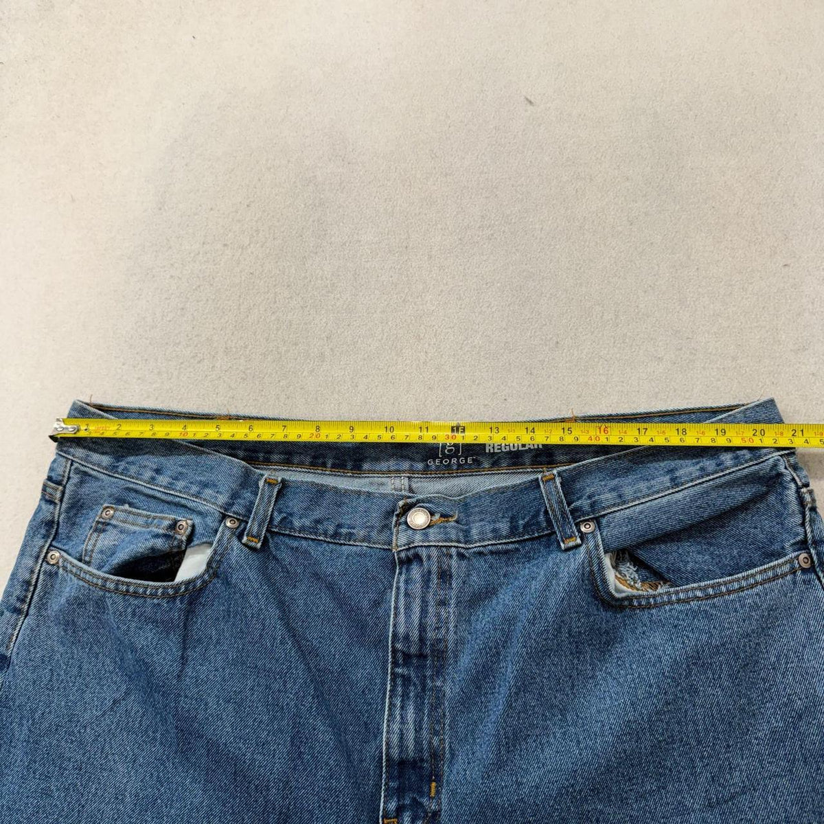 Vintage Y2K 2000's George Faded Open Leg Jeans