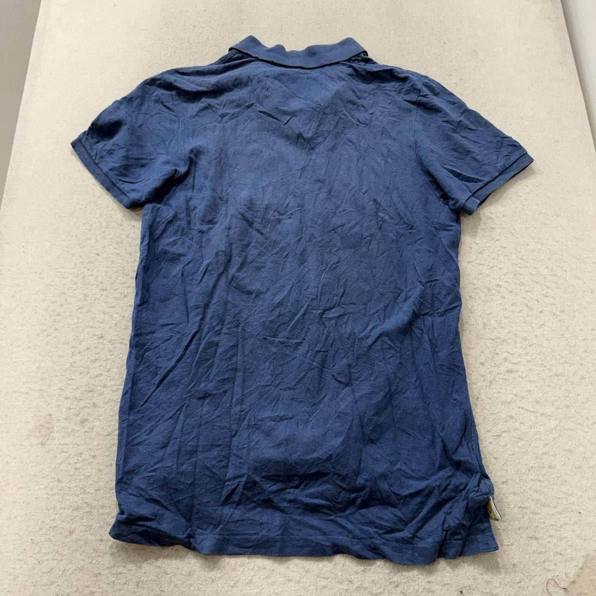 Vintage Y2K 2000's Abercrombie & Fitch Navy Oversized Polo Shirt