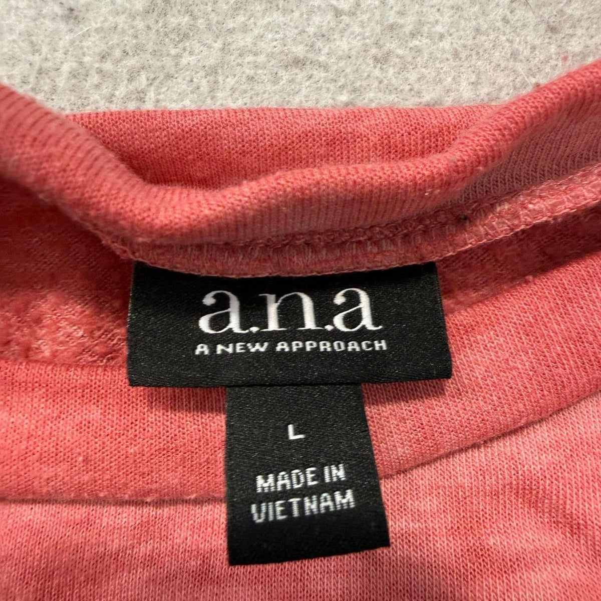 Vintage Y2K 2000's Women's a.n.a Mauve Boxy Blank Pullover Sweatshirt