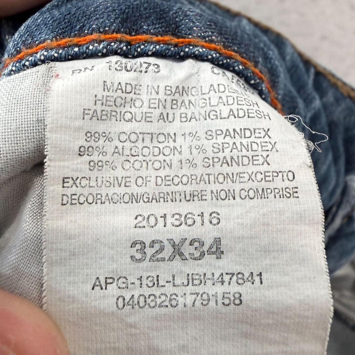 Vintage Y2K 2000's Faded Open Leg Distressed Jeans