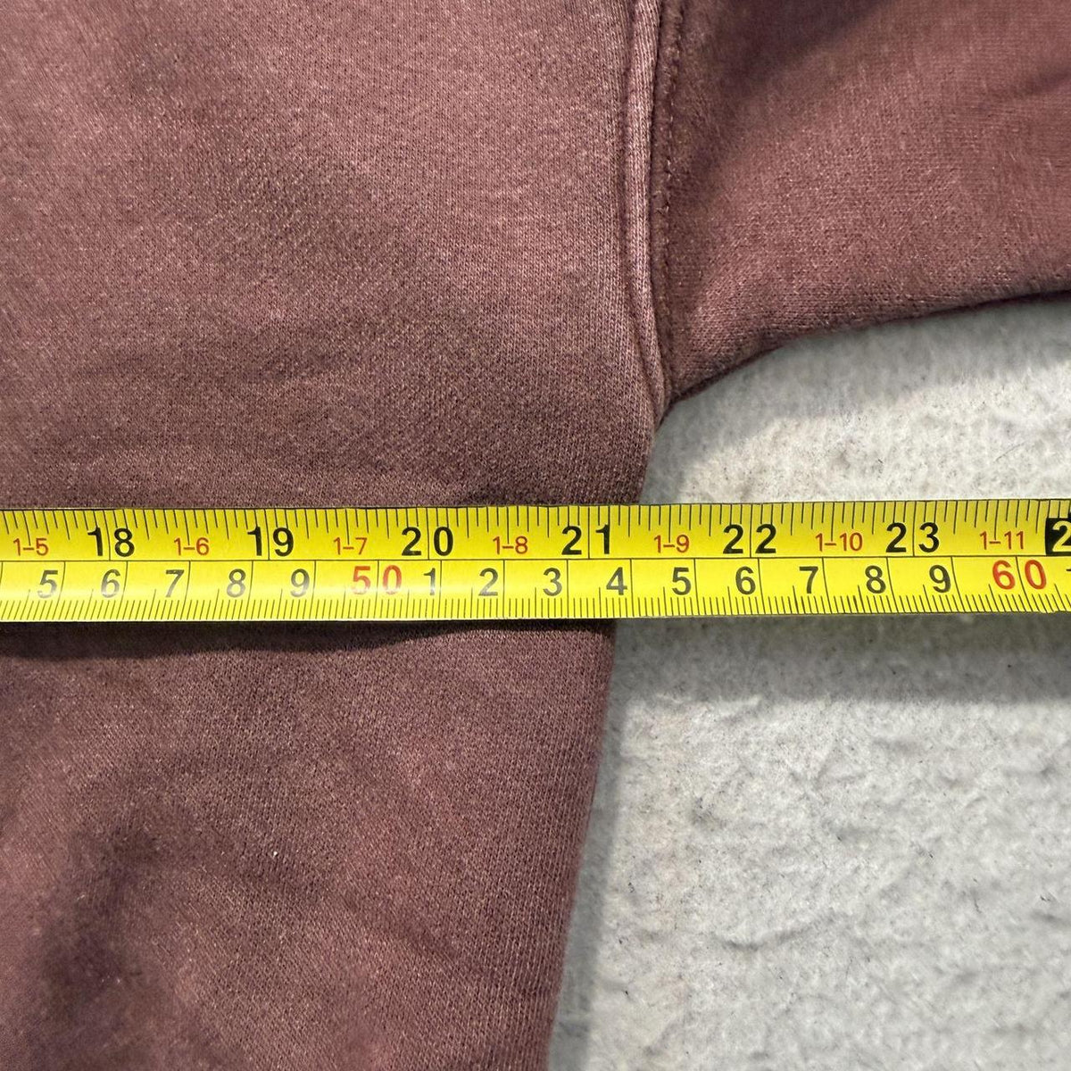 Vintage Y2K 2000's Abercrombie Burgundy Oversized Pullover Hoodie