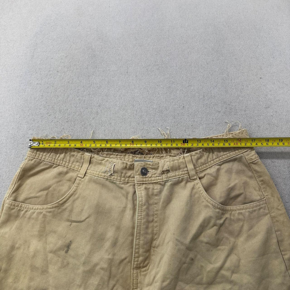 Vintage Y2K 2000's Gramicci Khaki Baggy Cargo Pants