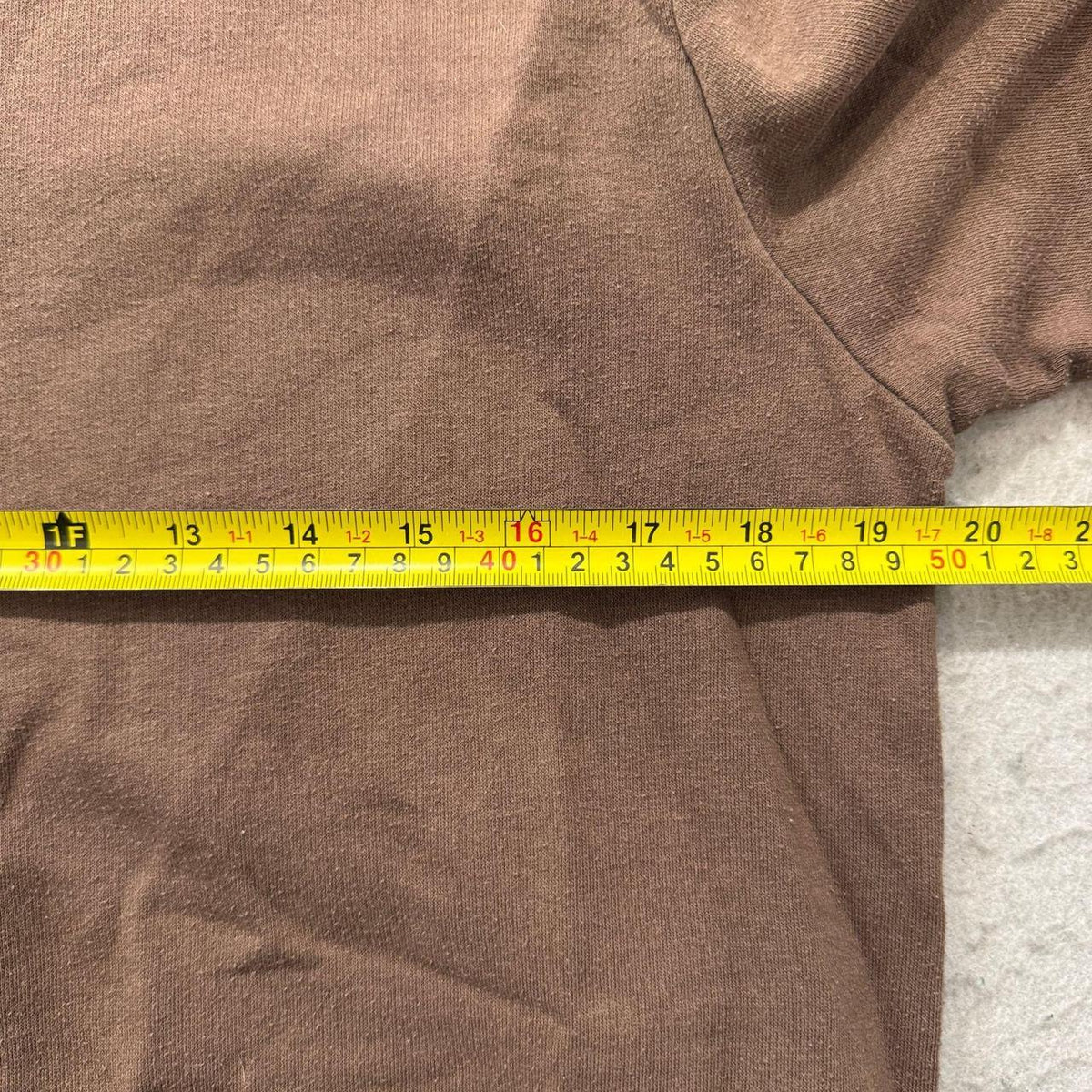 Vintage Y2K 2000's H&M Brown Boxy Blank Crewneck Sweatshirt