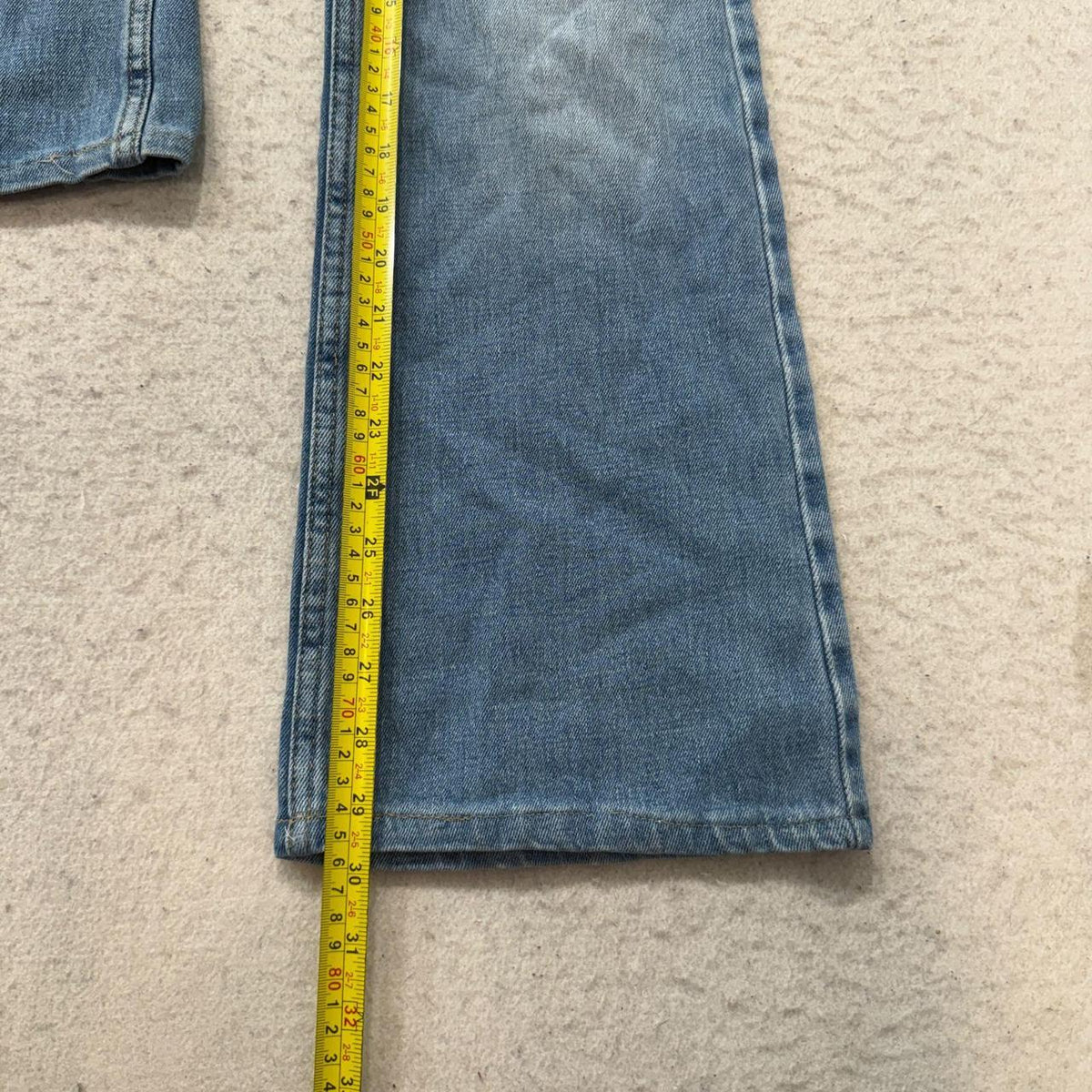 Vintage Y2K 2000's Women's Forever 21 Faded Flare Jeans