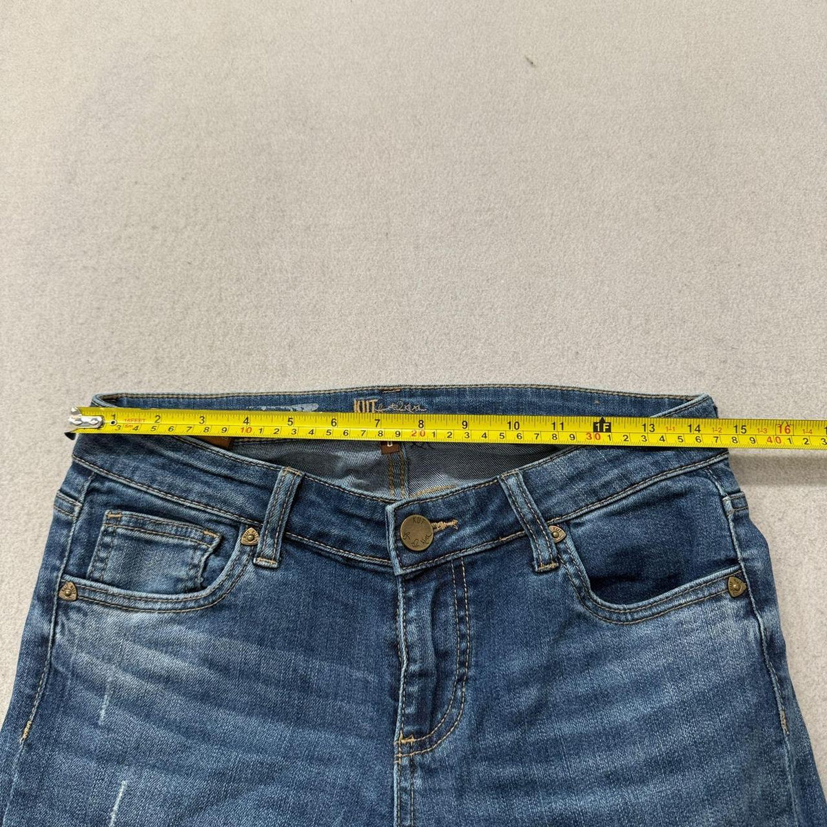 Vintage Y2K 2000's Anthropologie Faded Distressed Jeans