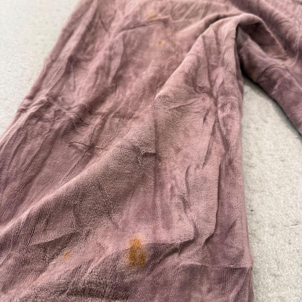 Vintage Y2K 2000's Juicy Couture Mauve Baggy Velour Track Pants