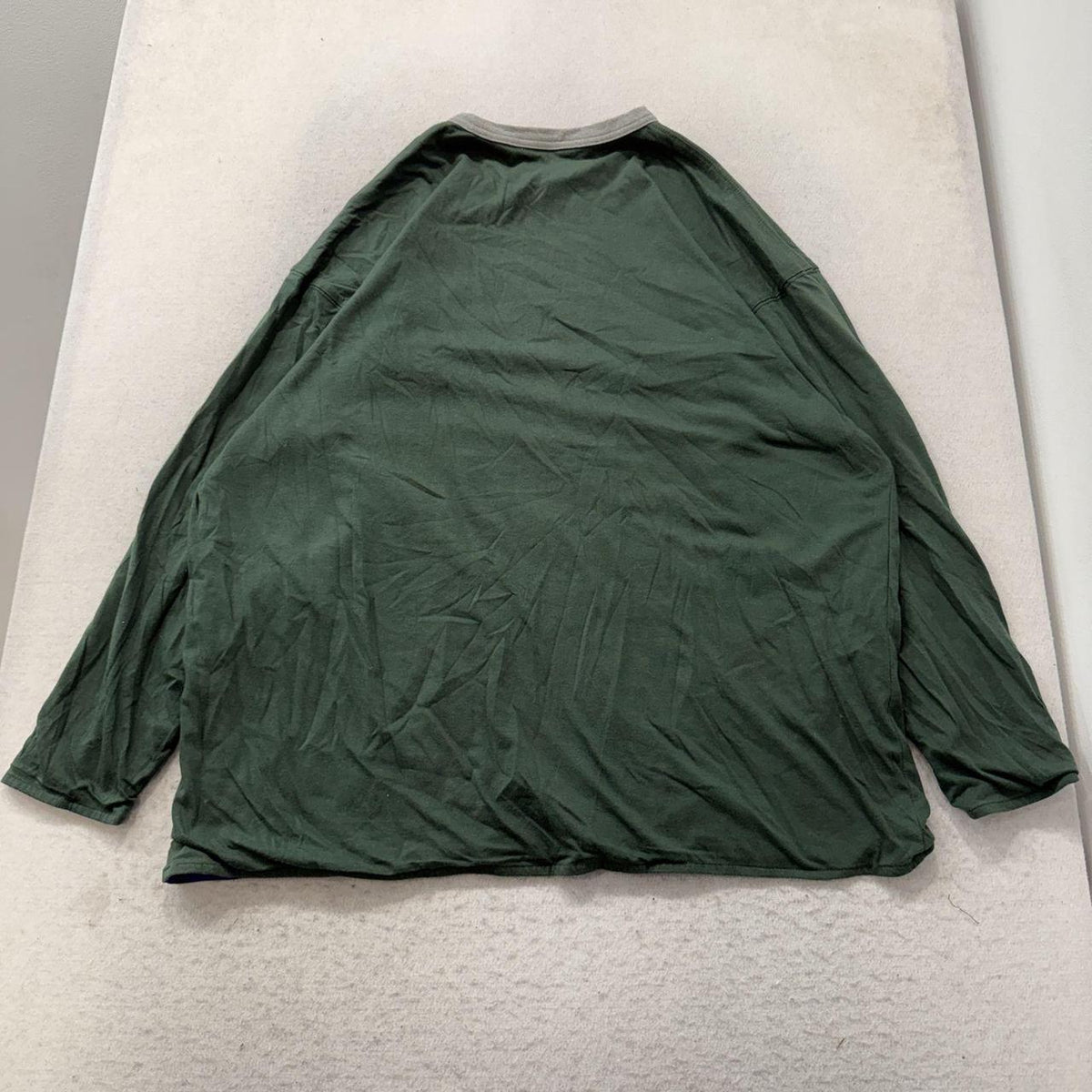 Vintage Y2K 2000's Lee Sport Boxy Forest Green Bucks Graphic Raglan Tee