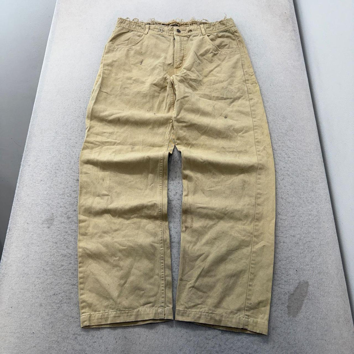 Vintage Y2K 2000's Gramicci Khaki Baggy Cargo Pants