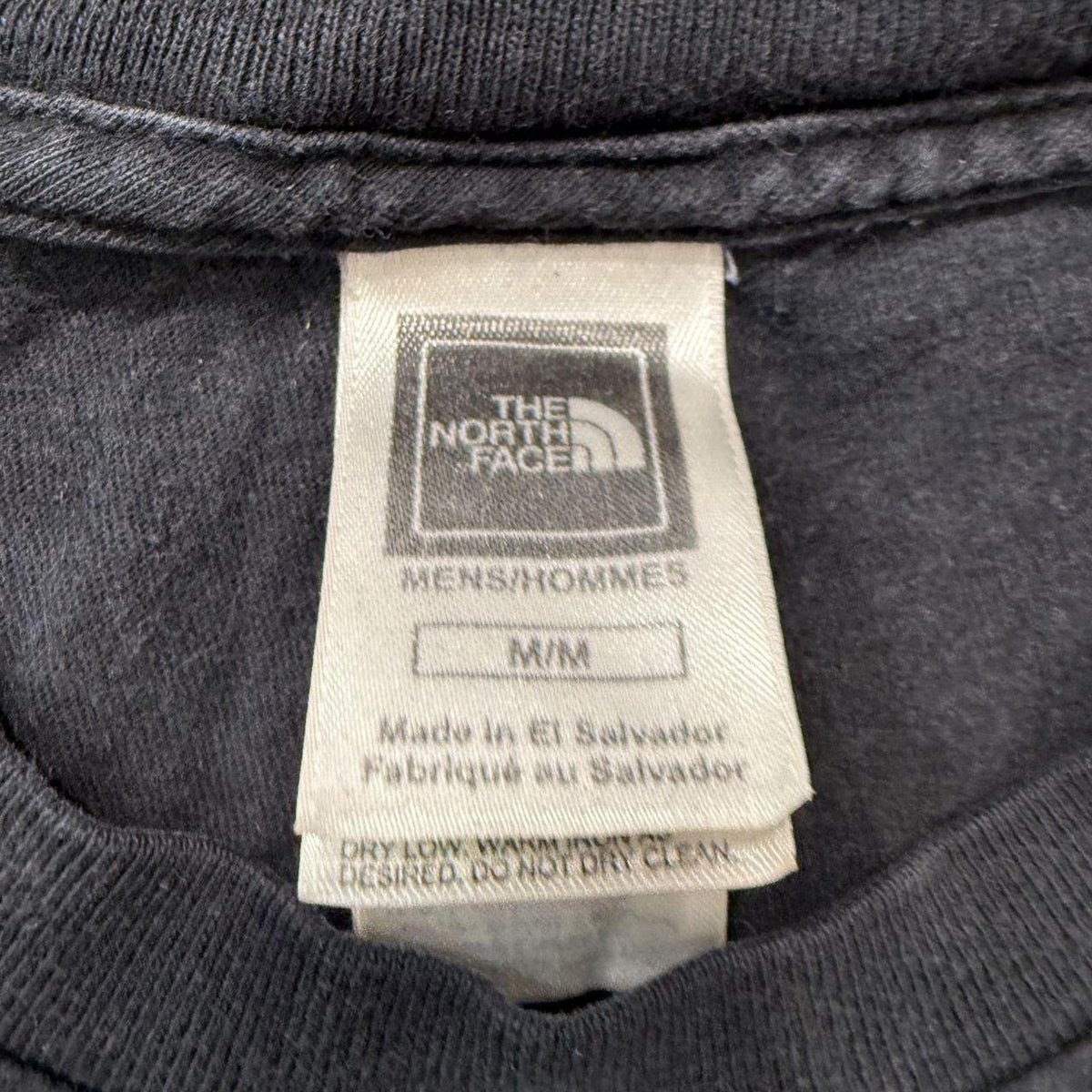 Vintage Y2K 2000's The North Face Black Graphic Tee
