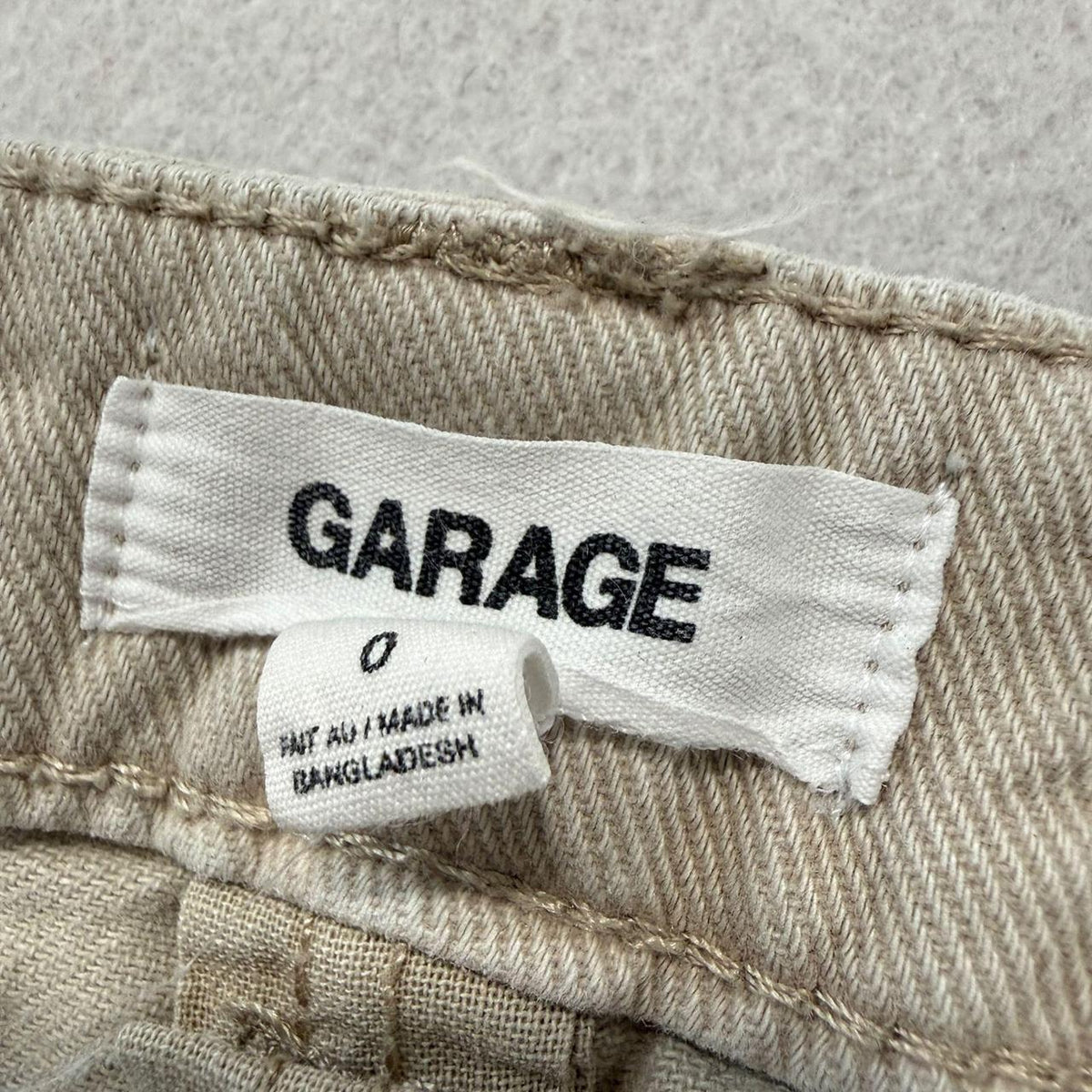 Vintage Y2K 2000's Garage Khaki Baggy Cargo Pants