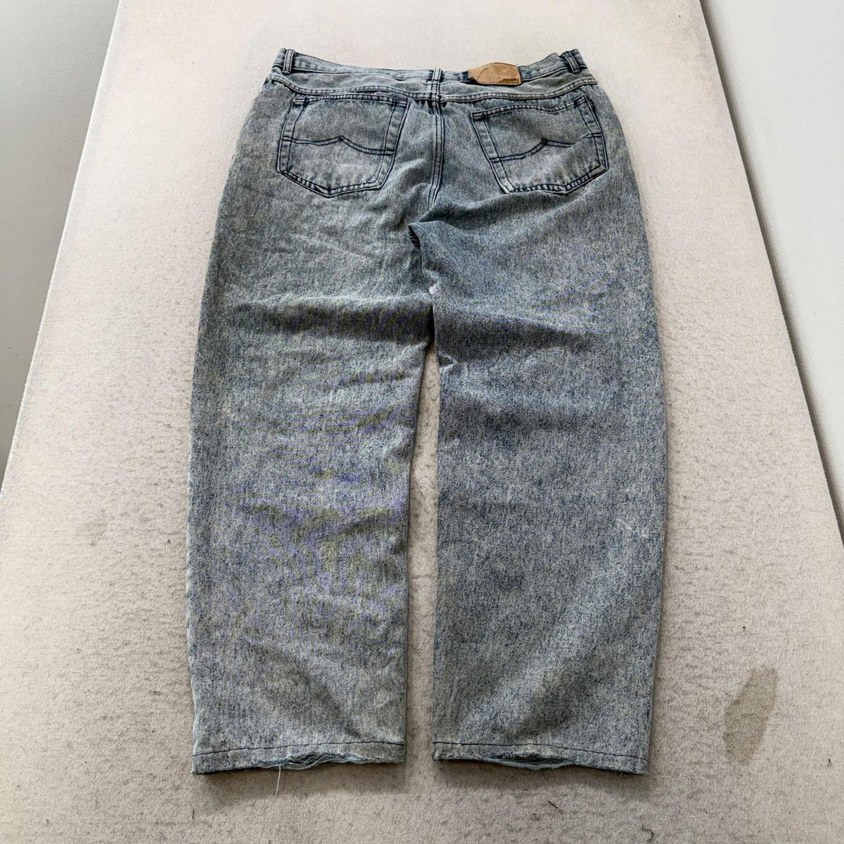 Vintage 90s Women's Open Leg Faded Jeans