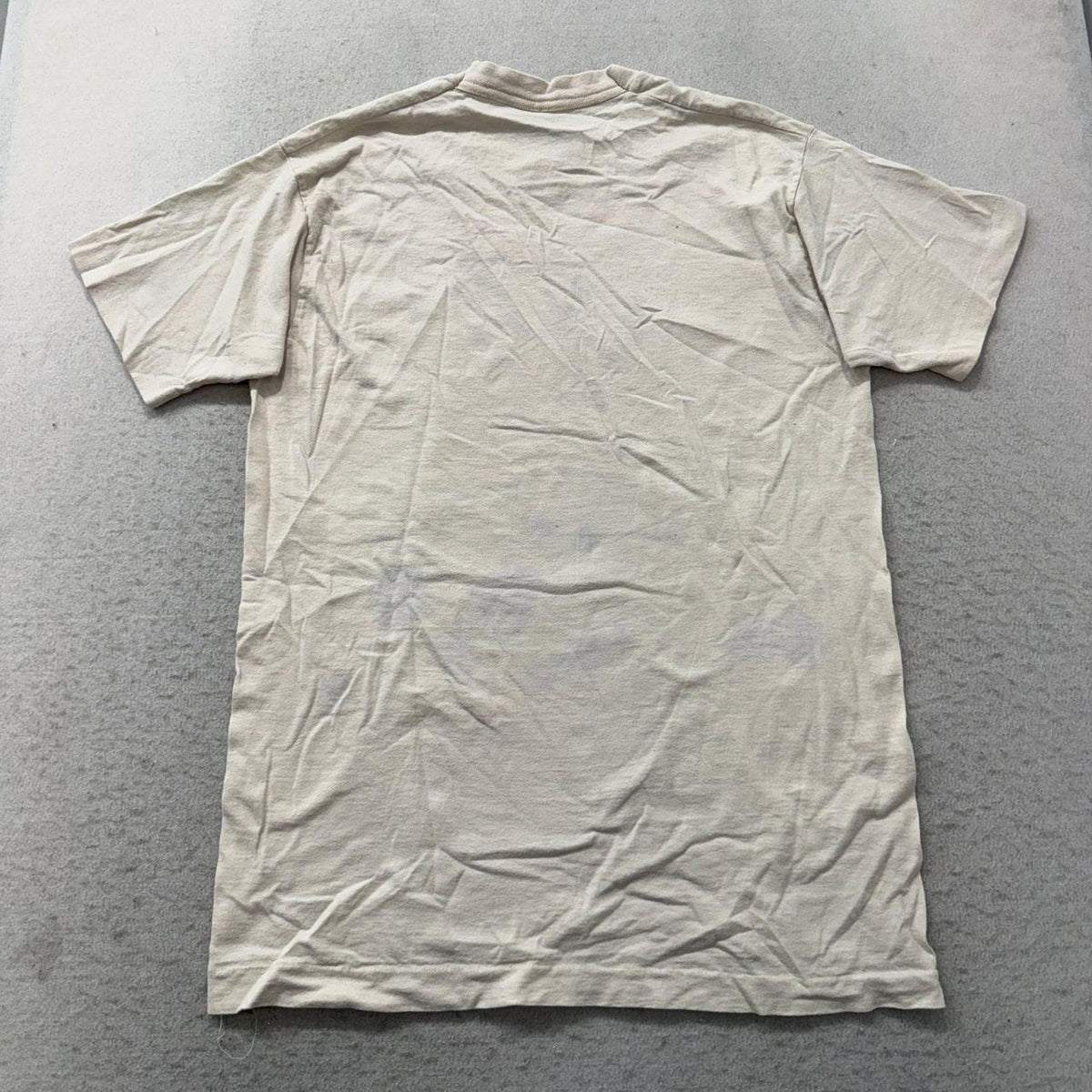 Vintage Y2K 2000's Calvin Klein Cream Graphic Tee