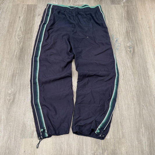 Vintage Y2K 2000's Navy Baggy Striped Track Pants