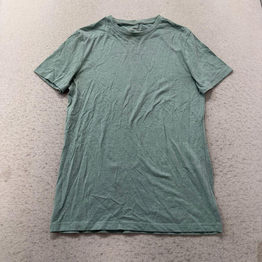 Vintage Y2K 2000's Women's Sage Green Boxy Blank Tee