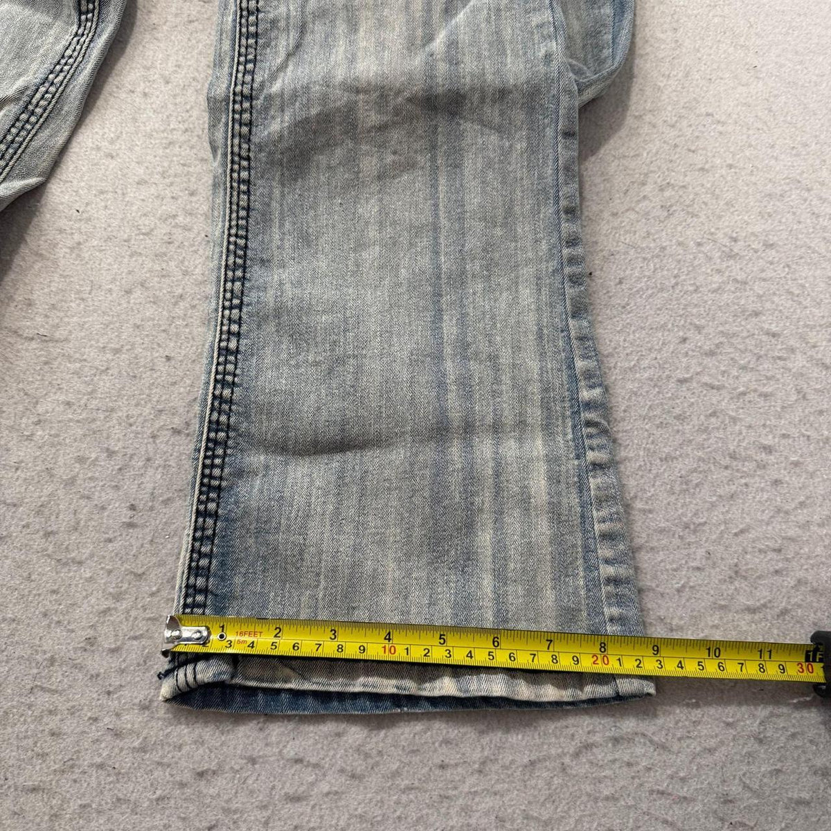 Vintage Y2K 2000's Hollister Faded Open Leg Jeans